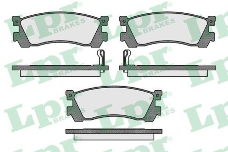 Колодки гальмівні LPR 05P038