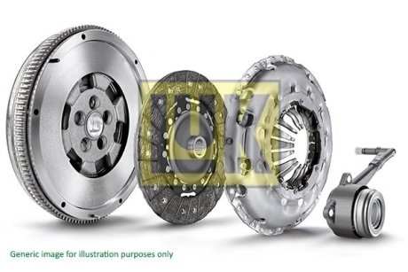 Комплект зчеплення RepSet DMF Volvo C30, S40, V50 Ford Focus C-Max, Focus 2.0D 10.03-12.12 LuK 600 0053 00