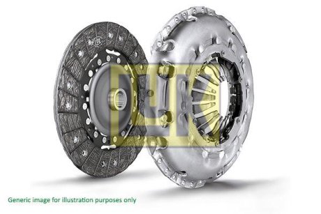 Комплект зчеплення C5 II/III/C6/C8/407/607/807 2.2HDi 06- (240mm) LuK 624 3266 19