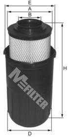 Фильтр воздушный MB207-410D (в корп..) M-FILTER A 264