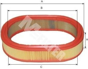 Фільтр повітряний M-FILTER A268