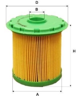 Фильтр топливный 1.9D/dTi Kangoo 97-/Clio 98-05/Megane 96-03 (Lucas) M-FILTER DE 3105