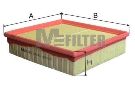 Фільтр повітряний W176/246 11- M-FILTER K 7070