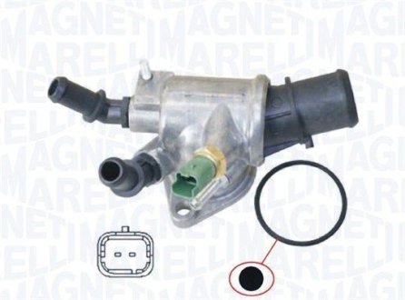 Термостат Alfa Romeo 159/Fiat Grande Punto/Opel Astra/Vectra 1.9/1.9D 04- (88°С) (с прокладкой) MAGNETI MARELLI 352317100440