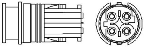 BMW Кисневий датчик 3 (E36), 5 (E39), 7 (E38) MAGNETI MARELLI 466016355023