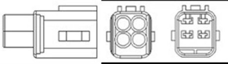 TOYOTA Кисневий датчик MAGNETI MARELLI 466016355027