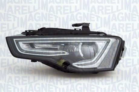 Фара ліва AUDI A5 D3S H7 PWY24W LED TRANSPARENT LENS BLACK FRAME AFS BEZ XENON ECU MAGNETI MARELLI 711307023920