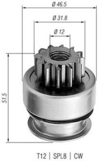 Бендикс CITROEN Xm, BX,Jumper MITSUBISHI PEUGEOT [] MAGNETI MARELLI 940113020261