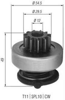 Бендикс CITROEN XM 2,1D LANCIA Z 2,0JTD PEUGEOT MAGNETI MARELLI 940113020352