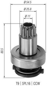 ,бендикс (z=9) VW 1,9D SEAT 1,9D FORD Galaxy 2,8i [940113020304] MAGNETI MARELLI AMB0304 (фото 1)