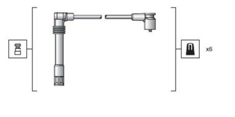 Комплект проводів MAGNETI MARELLI MSK1162