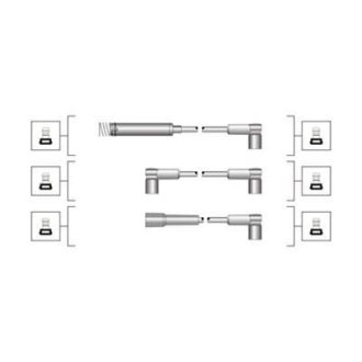 Високовольтні дроти OPEL CORSA, KADETT, VECTRA, ASCONA MAGNETI MARELLI MSQ0013