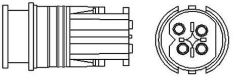 DB Кисневий датчик CL203, W164, W251, R171 MAGNETI MARELLI OSM025