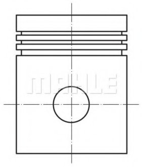 Поршень MAHLE / KNECHT 0156100