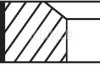 Поршневі кільця 70.00m (+1,00) (1.5x1.5x2.5) Renault Clio 1.2 99- MAHLE / KNECHT 022 04 N2 (фото 1)