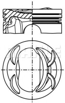 Поршень MAHLE / KNECHT 028 PI 00118 001