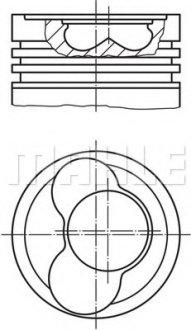 Поршень MAHLE / KNECHT 030 66 00