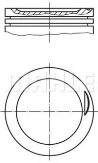 Поршень MAHLE / KNECHT 030 83 00