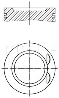 Поршень MAHLE / KNECHT 0332100