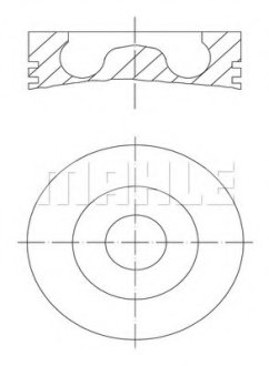 Поршень MAHLE / KNECHT 081 PI 00105 000