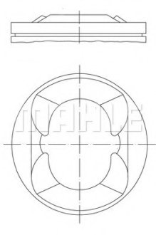 Поршень MAHLE / KNECHT 081PI00110000