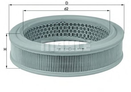 Фильтр воздушный MAHLE / KNECHT LX 157 (фото 1)