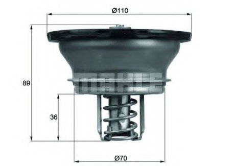 Термостат MAHLE / KNECHT THD 3 82