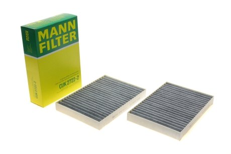 Фильтр салона (к-кт) -FILTER MANN CUK 2722-2