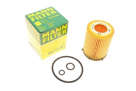 Фильтр масляный -FILTER MANN HU 711/6 Z