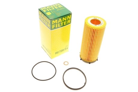 Фільтр масляний -FILTER MANN HU 720/3 X