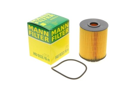 Фильтр масляный -FILTER MANN HU 932/6 N