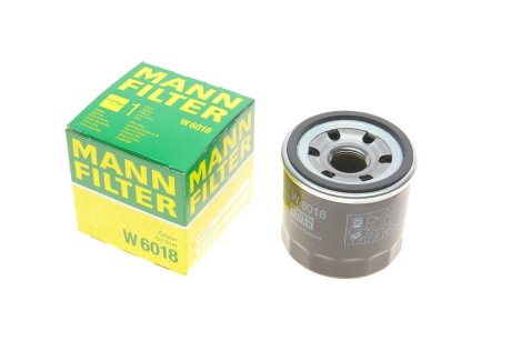 Фильтр масляный -FILTER MANN W 6018