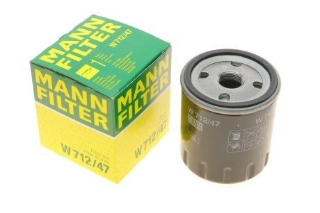 Фильтр масляный -FILTER MANN W 712/47