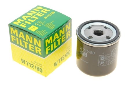 Фільтр масляний -FILTER MANN W 712/80