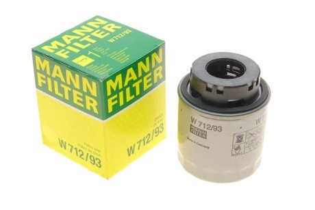 Фильтр масляный -FILTER MANN W 712/93