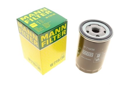 Фильтр масляный -FILTER MANN W 719/36