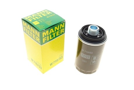 Фільтр масляний -FILTER MANN W 719/53