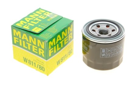 Фільтр масляний -FILTER MANN W 811/80