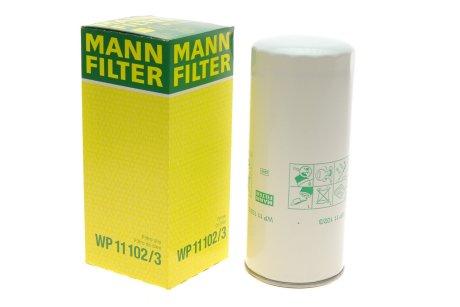 Фільтр масляний -FILTER MANN WP 11 102/3