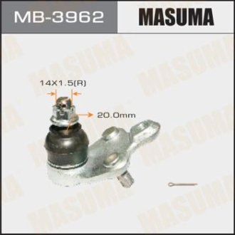 Опора кульова передня нижня AVENSIS/ AZT250 AZT251 MASUMA MB3962