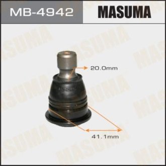 Опора шаровая рычага переднего Nissan Qashqai, X-Trail (06-) MASUMA MB4942