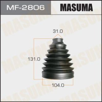 Пыльник ШРУСа (пластик)+спецхомут Toyota FJ Cruiser (06-09), Land Cruiser Prado (02-) MASUMA MF2806