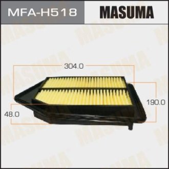 Фільтр повітряний HONDA/ ACCORD/ CP2 2013- MASUMA MFAH518