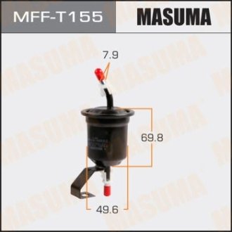 Фільтр паливний MASUMA MFFT155