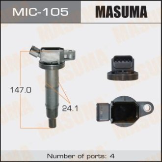 Катушка зажигания Toyota Camry, RAV 4 2.0, 2.4 (-11) MASUMA MIC105