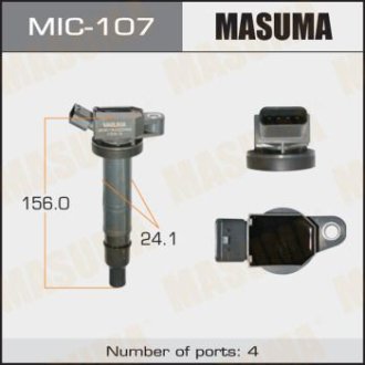 Катушка зажигания 4RUNNER, HILUX / 1AZFSE, 1NZFE, 2TRFE MASUMA MIC107