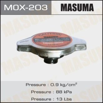 Крышка радиатора Lexus/ Mitsubishi/ Toyota 0.9 bar MASUMA MOX203