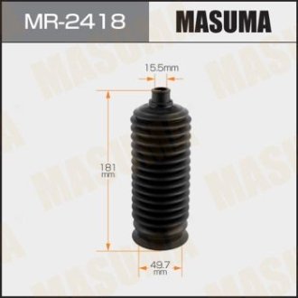 Пильовик рульової рейки (пластик) Toyota FJ Cruiser (10-18), Land Cruiser Prado (02-09) MASUMA MR2418