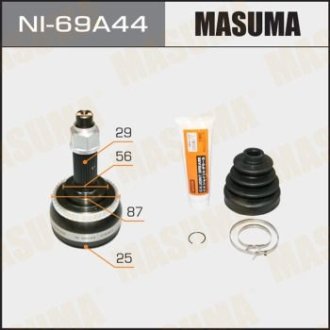 ШРУС наружный Nissan Maxima, X-Trail (00-07) (нар:29/вн:25) MASUMA NI69A44