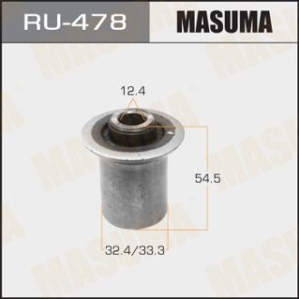 Сайлентблок заднього поперечного ричага Toyota Auris (06-), Avensis (08-), RAV 4 (05-16) MASUMA RU478